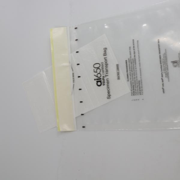 Transparent 95kpa Specimen Transportation Bags For Medical Lab Use