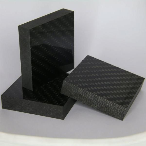 3K Matte / Glossy Carbon Sheets Twill / Plain Weave Carbon Fiber Plate Custom Carbon Fiber Composite Board