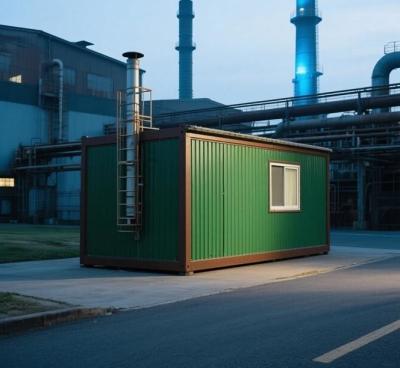 Powder Coated Industrial Container House With Both Function And Aesthetic Appeal