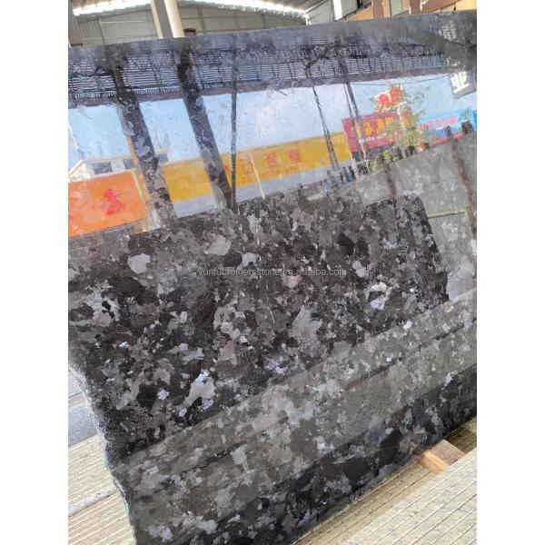 Villa Graphic Design using Natural Shangri-La Black Granite Stone from African Quarry