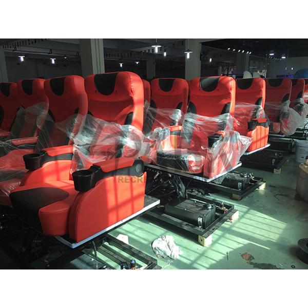 Electronic / Hydraulic Platform 5d Virtual Reality Cinema Games with 6 Seats for sale