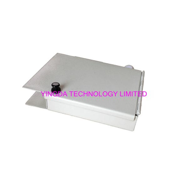 Крытая 4 коробка прекращения волокна порта FTTH, холоднокатаная сталь коробки соединения оптического волокна ST 4 сердечников