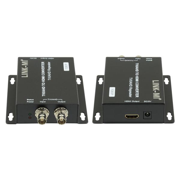 50Hz 60Hz TVI AHD To HDMI Converter With 1xlooping TVI AHD Output 1080p