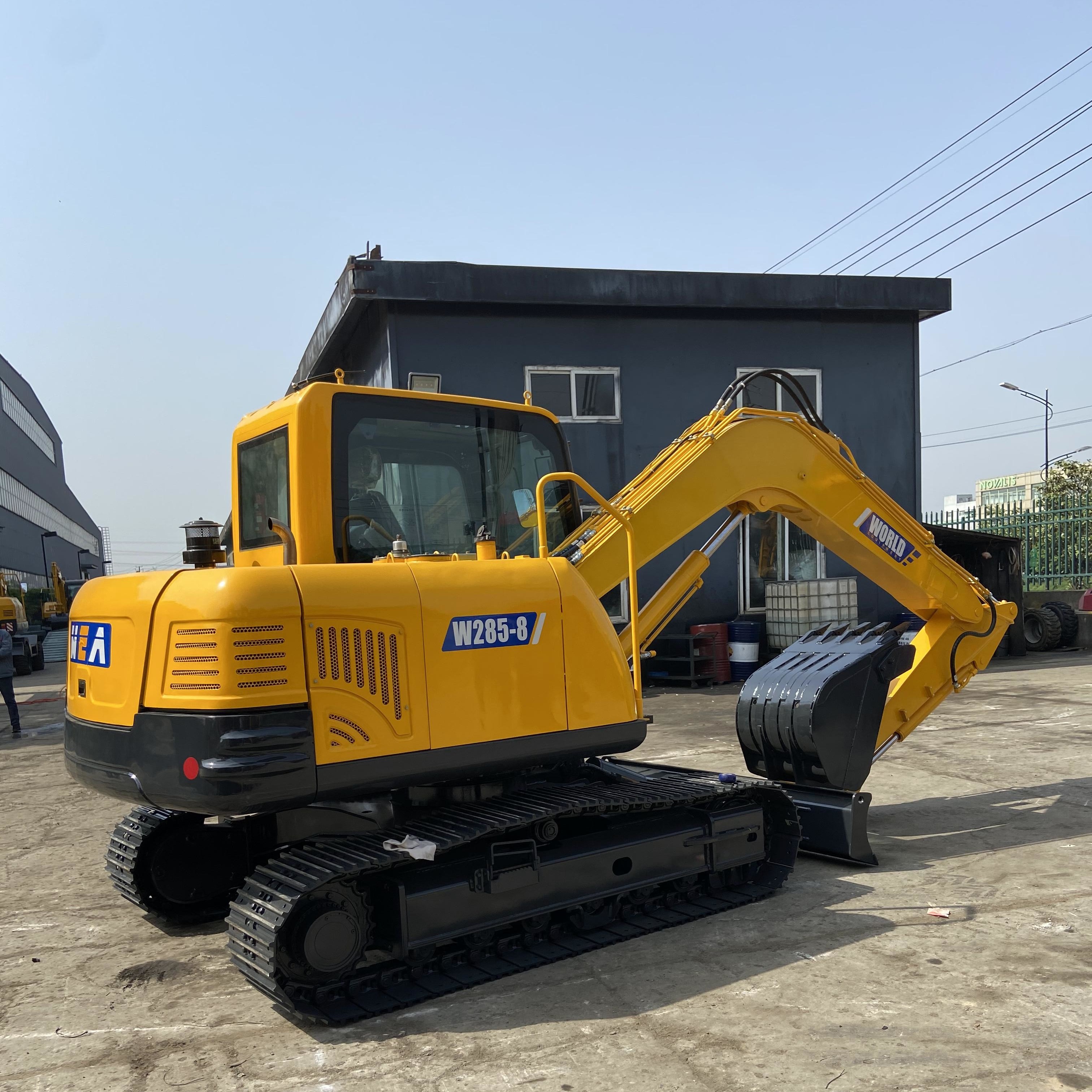 Машина компактного мини экскаватора Crawler мини выкапывая с ведром 0.36m3