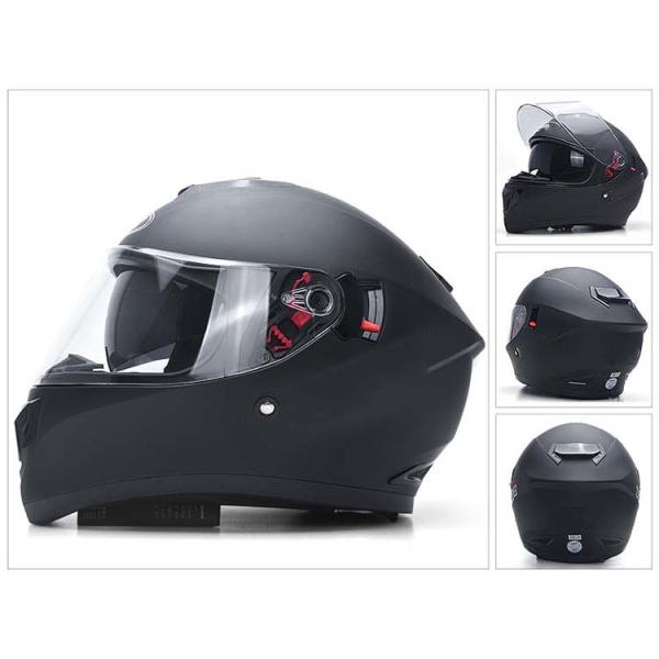 Custom Color Full Face DOT FMVSS 218 Motorcycle Helmet Equipped with PC Strong Visor