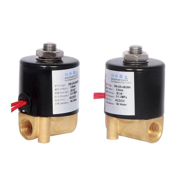 Direct Acting Electric Water Valve For Water Flow , Custom Solenoid Operated Valve