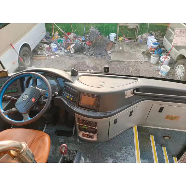 Dragon City Bus de oro 55 asientos utilizó la dirección de la mano izquierda del autobús del transporte de Bus XML6127 del coche