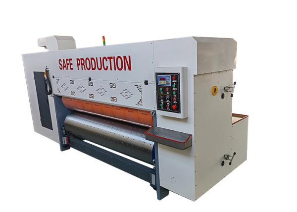 Corrugated Box Shape Making Machine Die Cutting Machine with Automatic Feeder and Anvil cover repair device