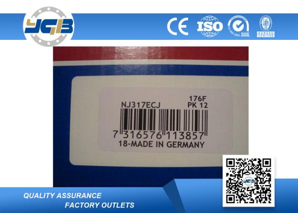 NU 307 ECJ Cyl Roller Bearing / Double Sealed Stainless Steel Roller Bearings