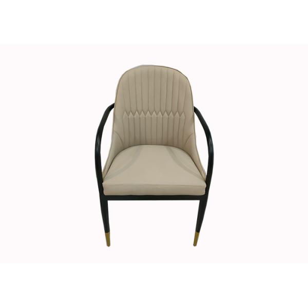 Skin Friendly 45cm 93cm Upholstered Restaurant Dining Chairs
