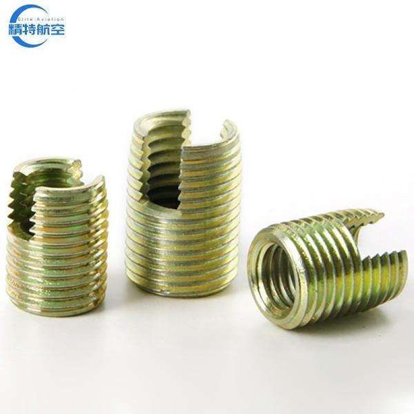 Samples 6h Thread Accuracy M2/M3/M4/M5/M6/M8 Helical Inserts Self-Tapping Threaded Insert for Precision Threaded Holes