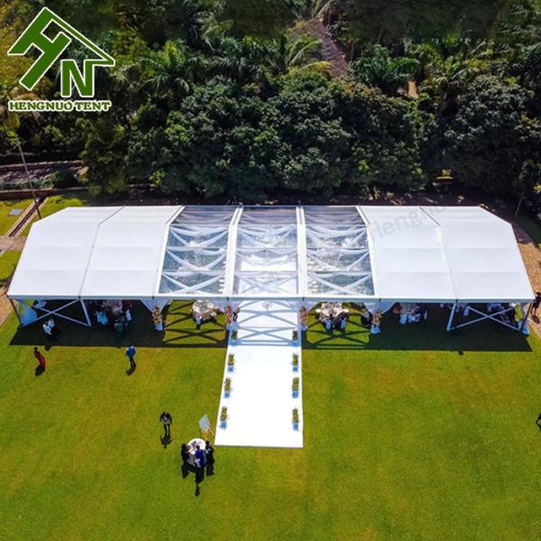 30x50 6061 Aluminum Frame Tent Windproof 300 People Clear Canopy Marquee