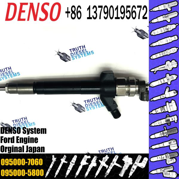 Diesel Fuel Common Rail Injector 095000-7060 095000-706# Fuel Injection Nozzle 6C1Q-9K546-BC For Ford Transit