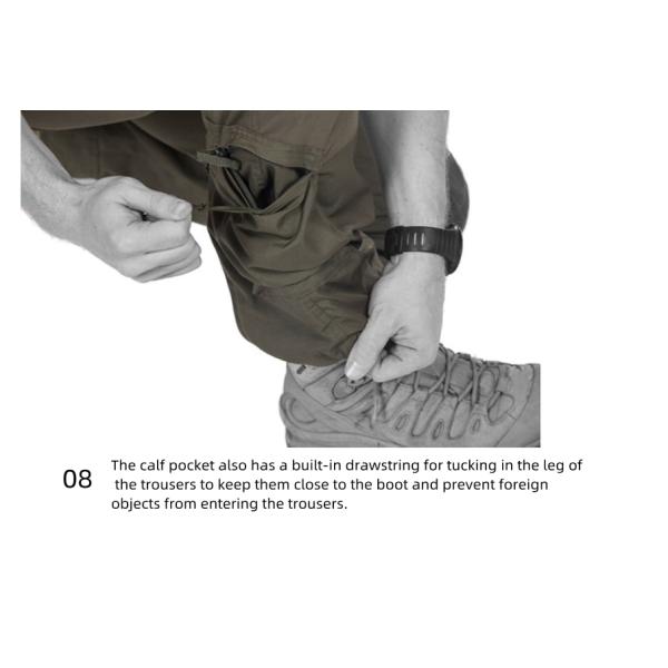 Pioneer PRO Tactical Military Combat Uniform Multi Pockets Combat Cargo Pants Waterproof