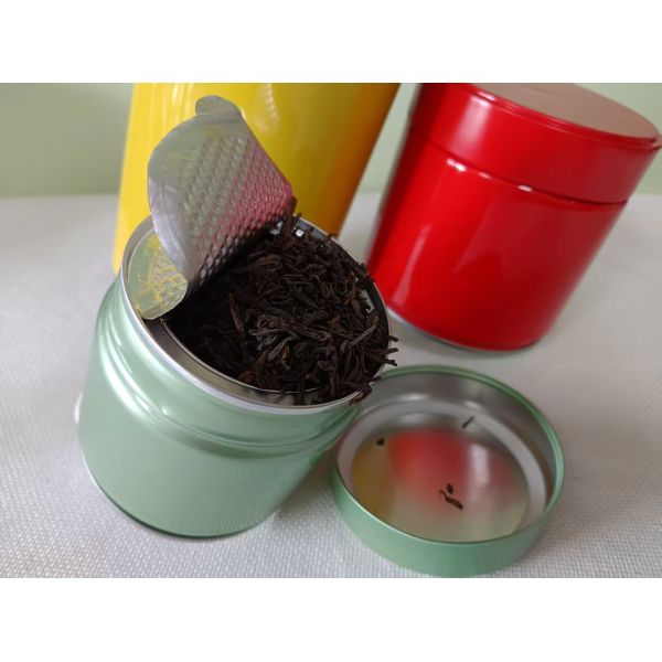 60*60*68mm 73*73mm Matcha Powder Tin Food Grade Tinplate Metal Cans 30g 40g 60g 80g Coffee