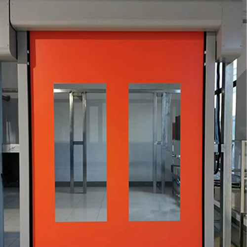 Professional Customized Remote Communication Opening Method High Speed Zipper Door For Logistics Center