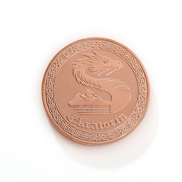 Personalized Soft Enamel Custom Metal Coin with Double Side Design and Customized Logo
