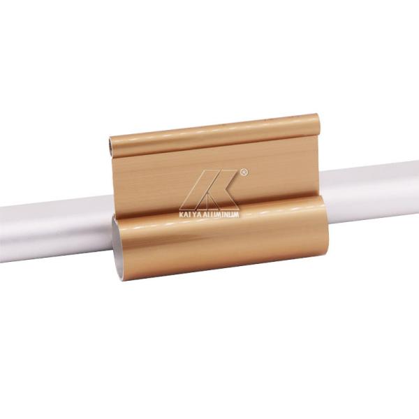 Extrusion Aluminum Profiles   New Design Hot Sale  Gold Aluminum Clothes Hanger
