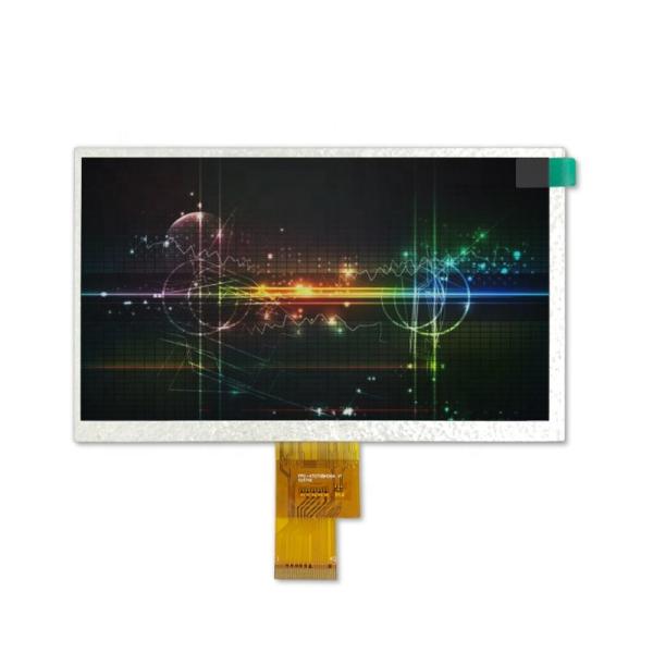 High Luminance Lcd Display 7 Inch 1024x600 , Tft Lcd Ips 30LEDs