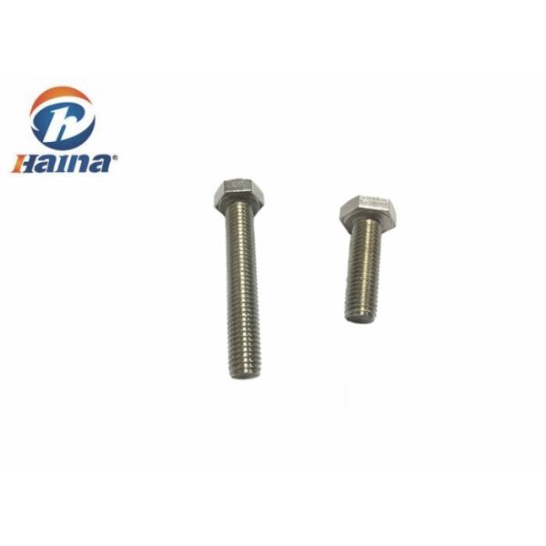 DIN933 Stainless Steel SS304 A2-70 full thread Hex Head Screw Bolt