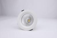 Lumière de basse résistance IP65 ronde avec source lumineuse LED COB / angle de rayon de 60°