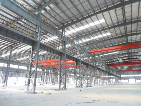 Large Span Heavy Steel Structure Fabrication   Q235B Q355B Steel Fabricated Building