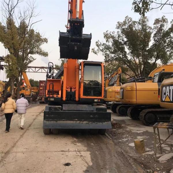 ORIGINAL Hydraulic Pump Used Second Hand Digger Hyundai210W with EPA Engine Auger