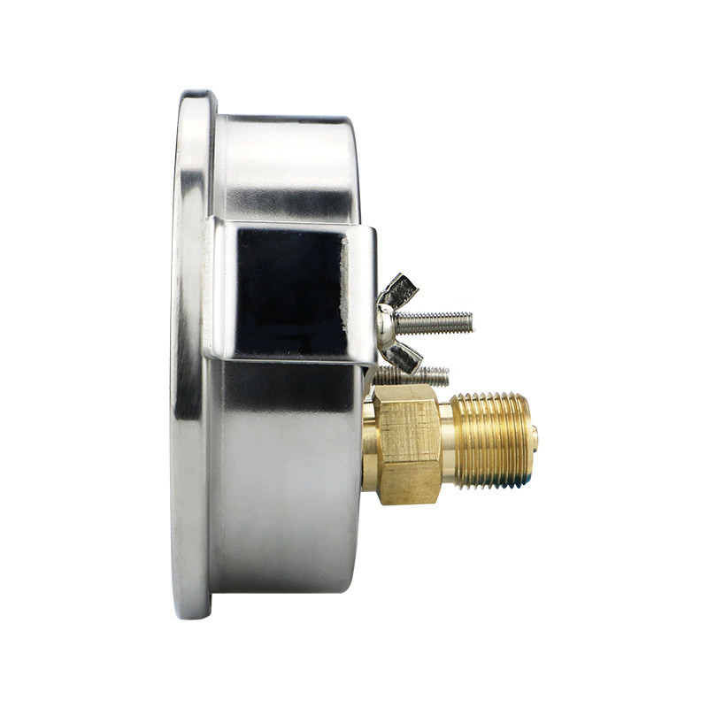Customizable M20*1.5 Thread 4-inch Pressure Gauge with 60mpa Range and 1% Accuracy