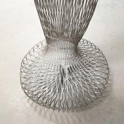 304 / 316 Stainless Steel Net Bag High Strength Environment - Friendly
