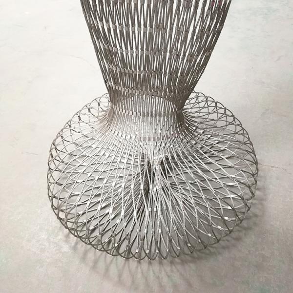 304 / 316 Stainless Steel Net Bag High Strength Environment - Friendly