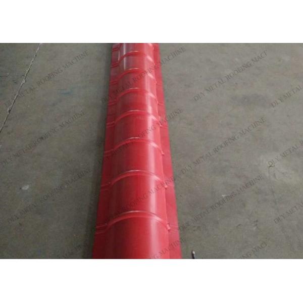 PLC Ридж машины крышки Ридж крыши металла 480V делая машину 0.3mm-0.8mm PPGI