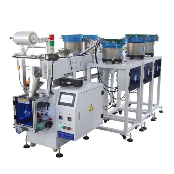 Automatic Manufacturers Packaging Bag Hardware Screw Nut Counting Sealing Film Packing Machine