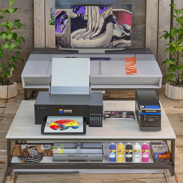 Automatic DTF A4 Textile Printing Machine PET Film Transfer Shaker Oven Printer