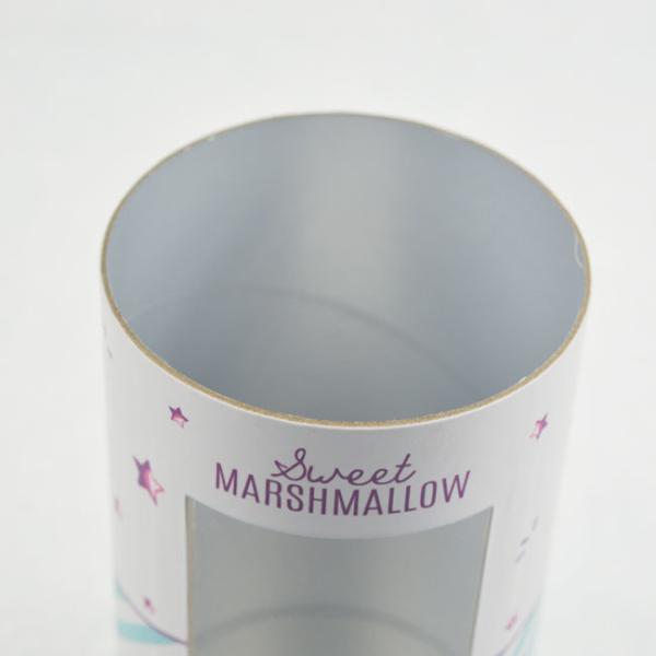 Custom Airtight 100mm Height Cardboard Tube Packaging