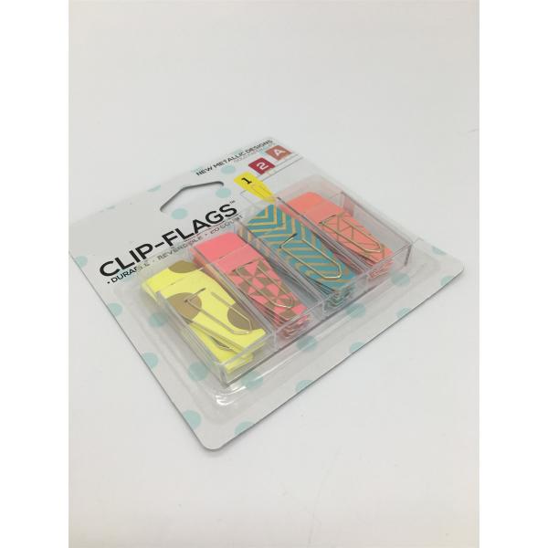 Wedding CorporatePersonalised Stationery Gifts File Bind Paper Clip Hot Stamping Custom Gold Metal