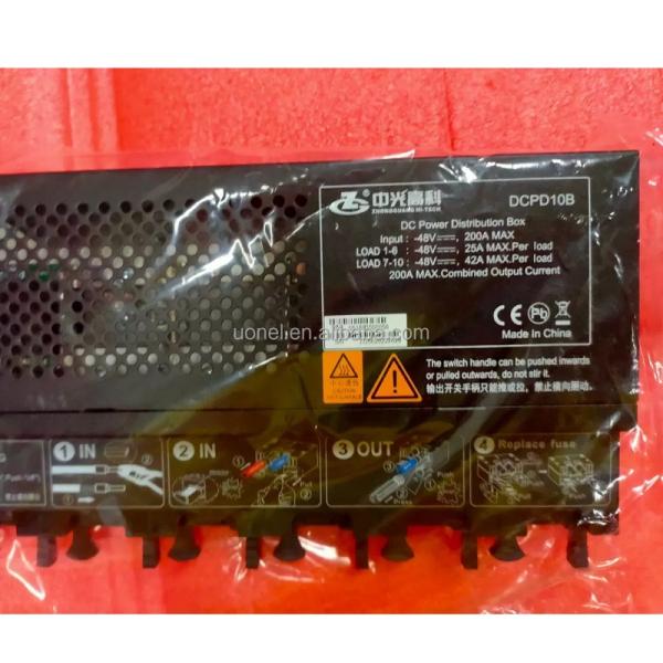 ZTE DCPD10B ZTE DCDU input: 48V/200A  BBU RRU Network Power DC power distribution Box ZTE DCPD10B DCDU10