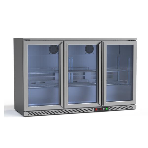 Commercial Beer Drink Cooler Glass Door Under Counter Mini Bar Fridge