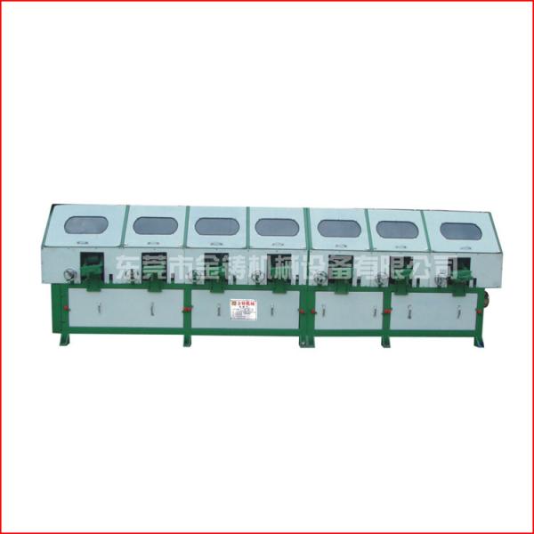6 Heads Automatic Buffing Machine , Stainless Steel Pipe Polishing Machine
