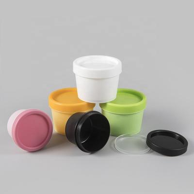 No frasco cosmético plástico doce do estoque com o recipiente de Matte Pink Cap 0.5oz/1oz/2oz/4oz/8oz com tampa