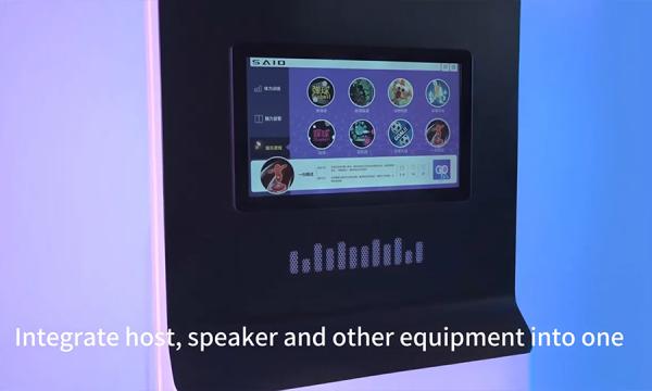 Commercial Floor-standing Interactive Projector For Gyms Equipped With Agility Game Interactive Projection