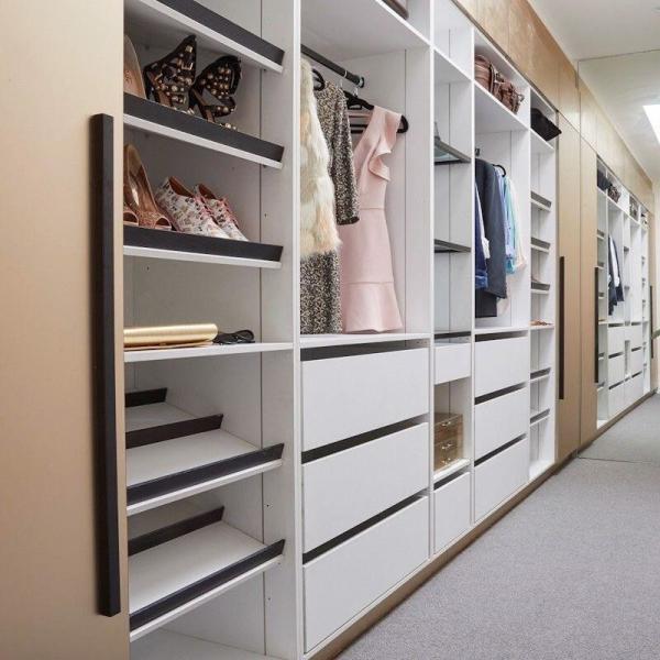 New Design China Factory Bedroom Wall Wardrobe Design Walk in Closet Wardrobe