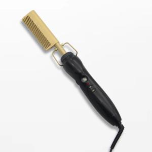 O FCC aprova 2 dourados em 1 profissional quente do Straightener do cabelo do