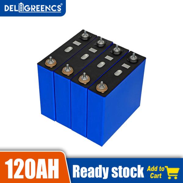 120Ah 3500 Cycles LiFePO4 Battery Cell with Tax Free Shipping to Ukraine