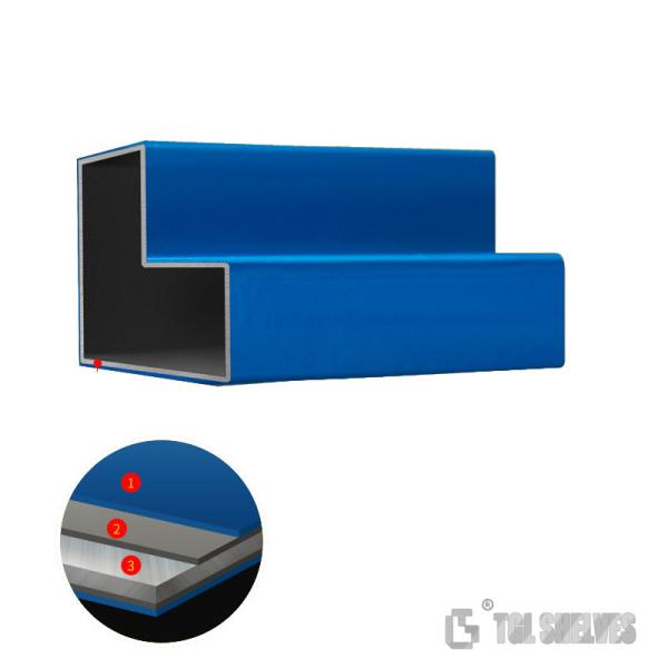 Easy assembly Warehouse Shelf Racks For Pallet Storage 1200×450×1800mm size