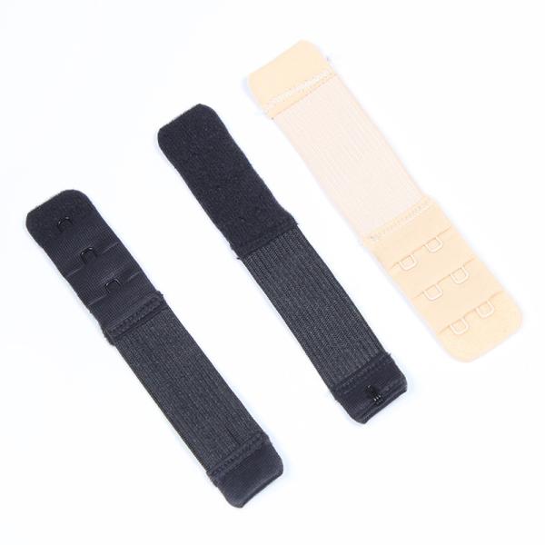 Niris Lingerie Garment bra hook and eye tape custom underwear accessories back bra extender 3 hook tape
