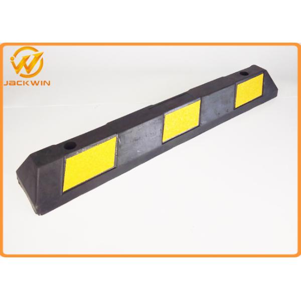 Heavy Duty Truck / Car Rubber Wheel Stopper  / Parking Wheel Stop 900*150*100mm