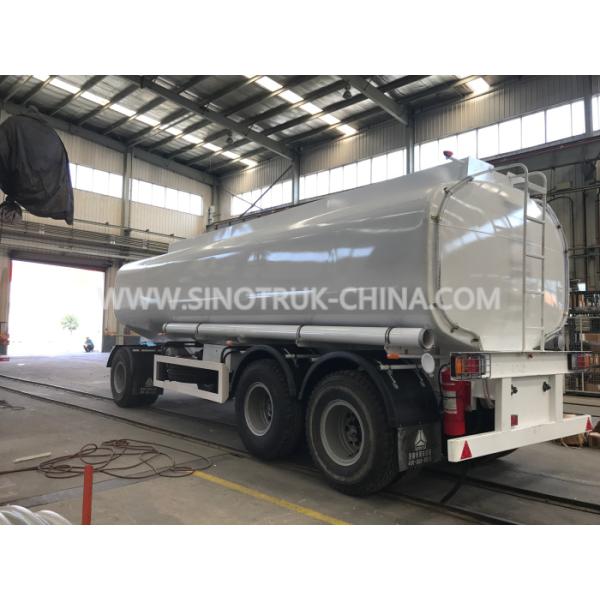 Tres remolques resistentes de los árboles semi, 25000 litros remolques líquidos del tanque del grueso de 4 milímetros