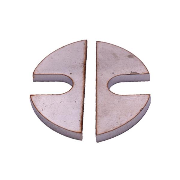 2mm Aluminum Custom - Made Semicircle Groove Laser Cutting Gasket And Washer