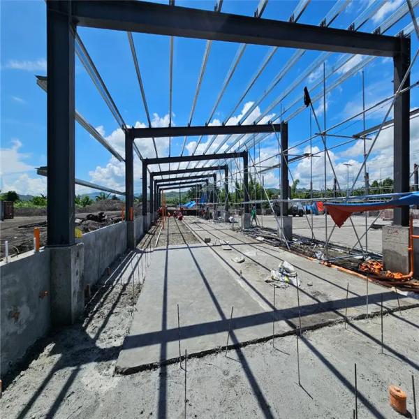 High Fire Resistance Steel Structure Warehouse Prefabricated for Earthquake Load