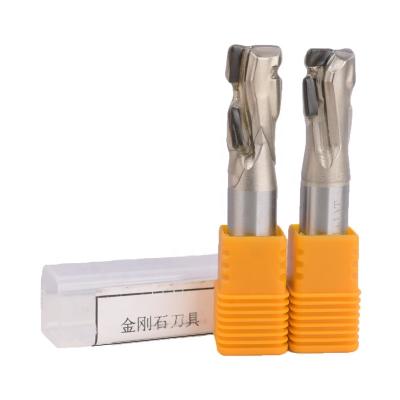 6mm - 16mm CNC Wood Bit Customized PCD Wood Milling Cutter 4 Flutes Diamond Router Bits